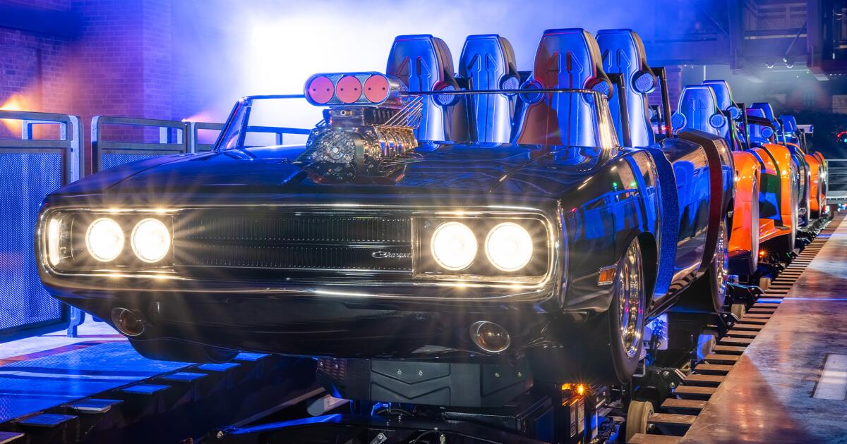 Universal Studios' 'Fast & Furious' coaster is almost ready to ride