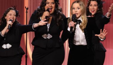 Kristen Bell returns to host the Actor Awards, starting with a song