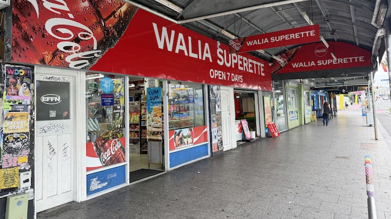 Walia Superette on Karangahape Road.