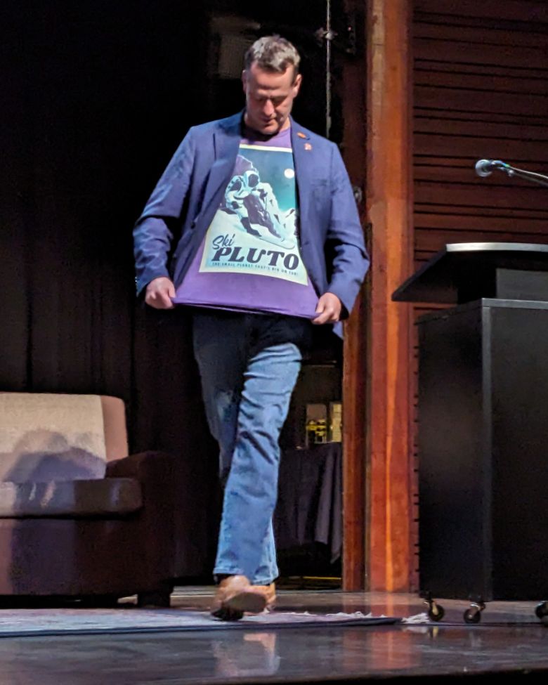 State representative Justin Wilmeth introduced the bill that made Pluto the state planet.