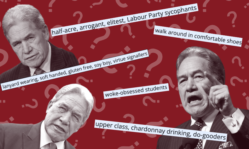 Quick quiz: How much does Winston Peters hate you?