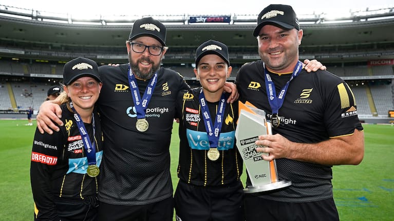 Woodcock was part of the Wellington Blaze coaching team.