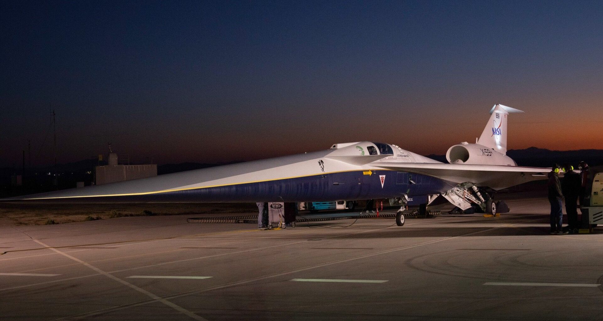 X-59 gets ready for 2nd test flight photo of the day for March 18, 2026