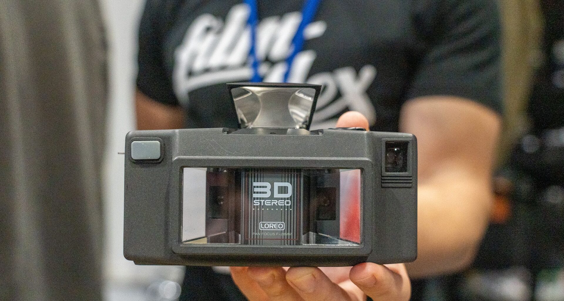 I found a 3D camera at The Photography & Video Show that works just like your brain. The Loreo Panfocus 28mm makes 3D almost as simple as a point-and-shoot