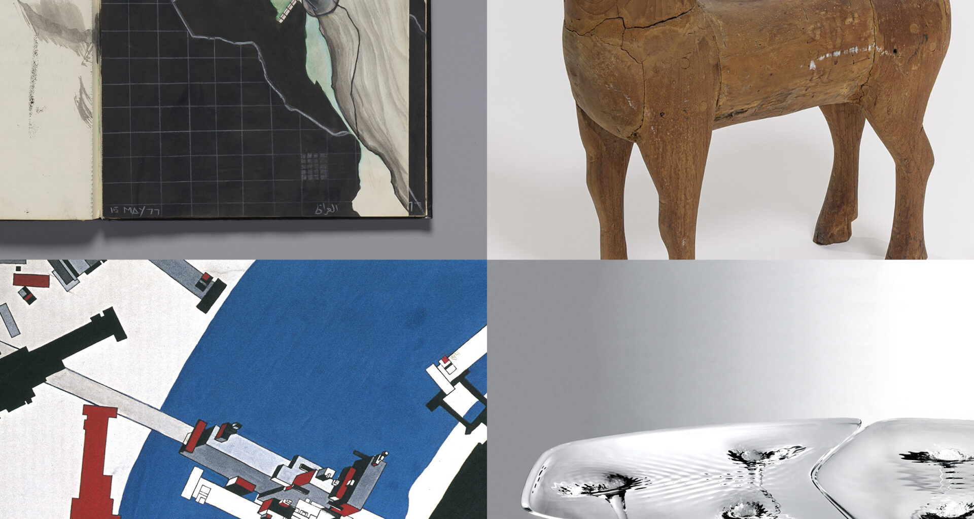 Ten items from the Zaha Hadid archive