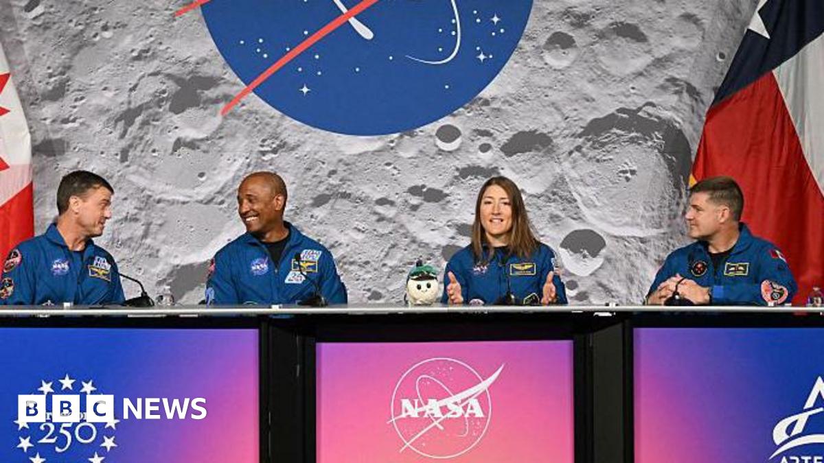 Artemis II crew talk about their Moon mission - watch live