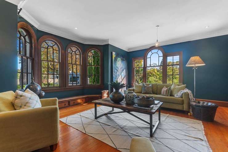 The historic Spanish Colonial home for sale at 12 Glandovey Road, in Fendalton, survived the Christchurch quakes. Photo / Supplied