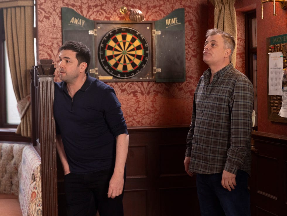 Steve McDonald, Ben Driscoll, Coronation Street steve mcdonald, ben driscoll, coronation street