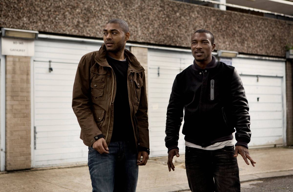 Kane Robinson and Ashley Walters in Top Boy