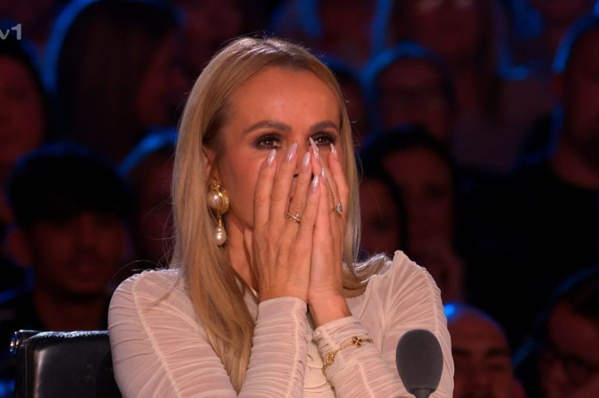 BGT judge Amanda watched on in horror
