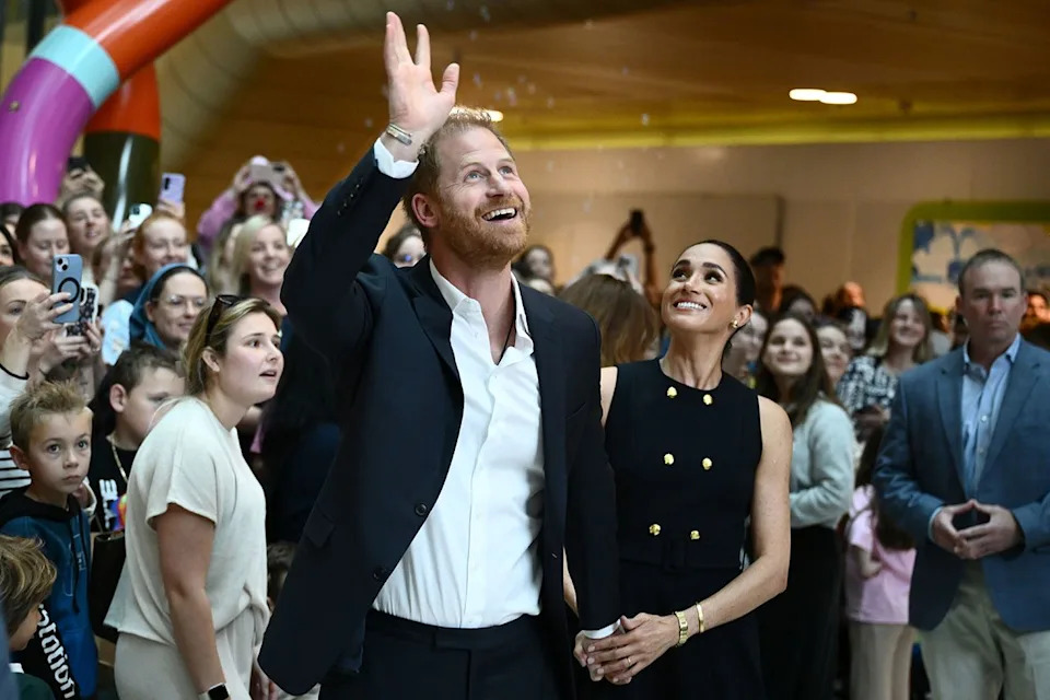 Prince Harry and MeghanCredit: JOEL CARRETT/EPA/Shutterstock