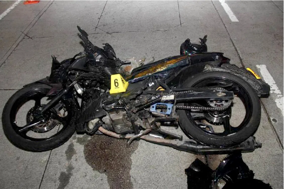 On Dec 23, 2021, a drunk driver ploughed a Mercedes-Benz into five vehicles, including Mr Mahmud’s motorcycle.