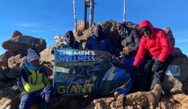 Mental health advocate climbs Mt. Kenya