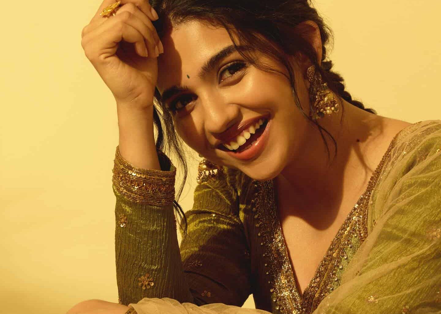 Mamitha Glows Like A Forest Goddess