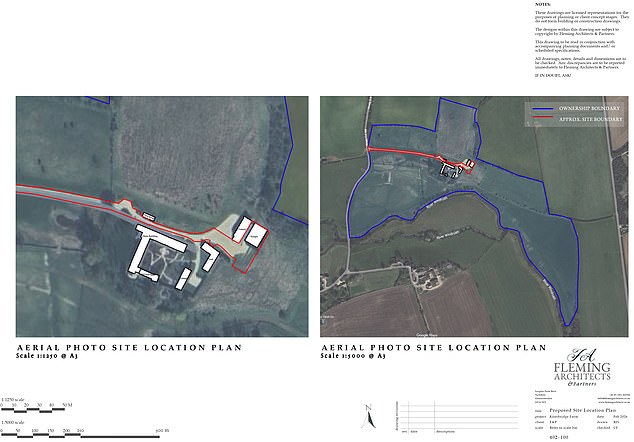 Planning documents published in March revealed the couple have ambitions to make the Cotswolds estate their 'long term home' if their bid for new stables is successful