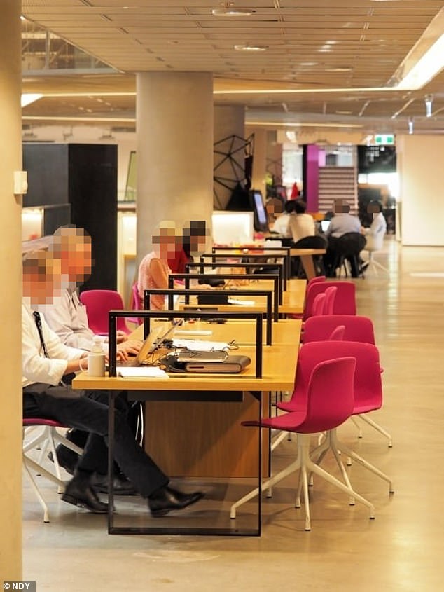 'Internally, managers know redundancy is used to target people out of a job,' John said. (Pictured: a break area in NAB's Melbourne headquarters)