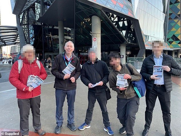 John (pictured) decided to become a union representative because he saw that staff were being asked to work more than 16 hours a day