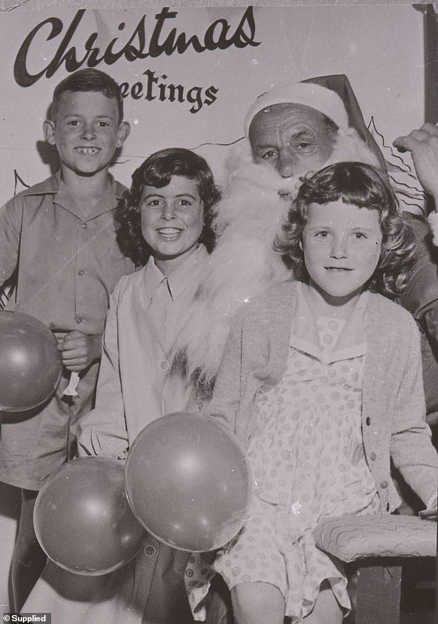 It was not until Mary (pictured with her family) was in her forties, after leaving a violent relationship, that she began to understand the shape of what had happened to her