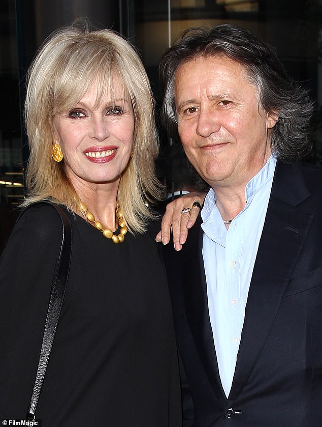 Joanna Lumley confronted the gang in her dressing gown, while her husband, Stephen Barlow, was threatened with an iron bar