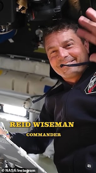 It featured each crew member grinning to the camera the way sitcoms do in the opening credits