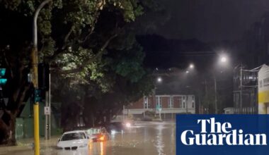 Man swept away in Wellington flood waters as New Zealand capital hammered by record heavy rain | New Zealand