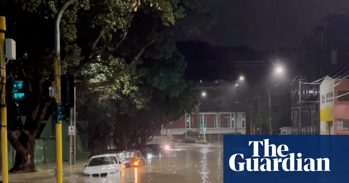 Man swept away in Wellington flood waters as New Zealand capital hammered by record heavy rain | New Zealand
