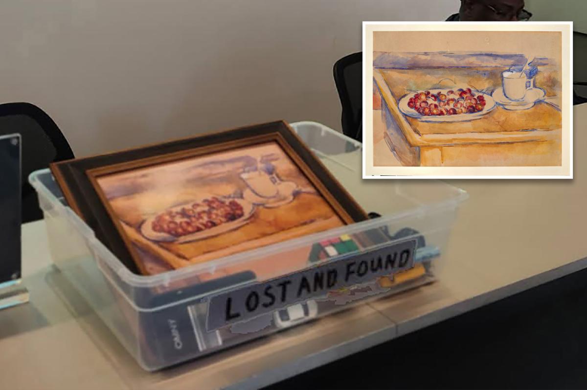 Replica of the stolen Cézanne shows up in MoMA's lost and found — but is it art?