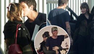 Dakota Johnson and Role Model seen kissing on date night