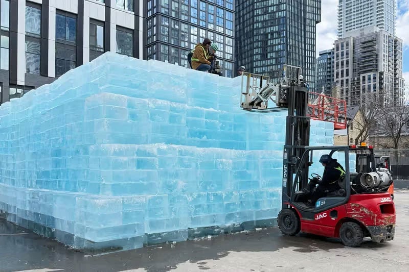 Drake hits big milestone after wild ice tower stunt