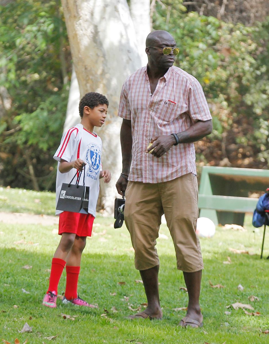 Seal and Henry Samuel in 2014