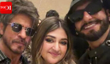 Dhurandhar 2: Shah Rukh Khan and Ranveer Singh pose together for a selfie amid backlash over silence on 'Dhurandhar: The Revenge' box office success | Hindi Movie News