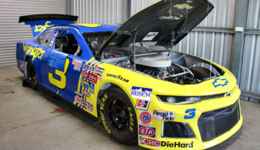NASCAR Cup Series Chevrolet Camaro hits track in Australia