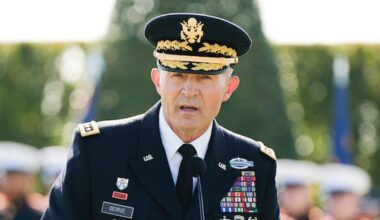 Hegseth asks Army's top uniformed officer to step down mid Iran-war