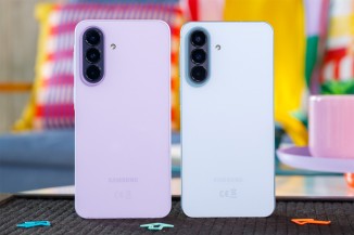 The Galaxy A37 on the left, A57 on the right