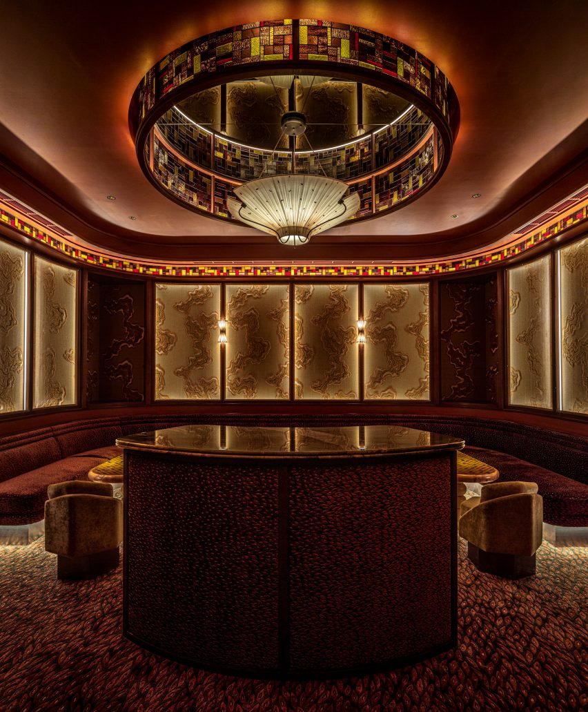 Decadent materials within the members' club