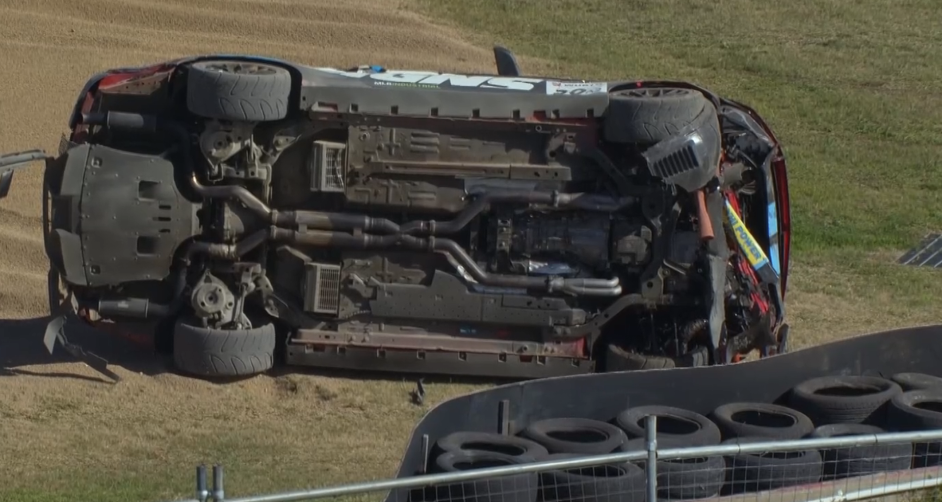 Bathurst 6 Hour news: Seton Mustang rolls in dramatic Bathurst crash