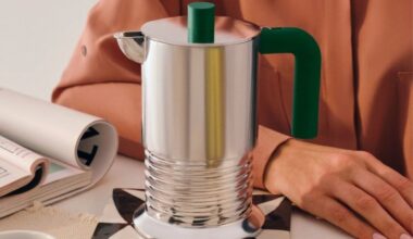 Alessi Just Built an Espresso Maker Shaped Like a Screw