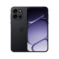 OnePlus Nord 6 in Fresh Mint (left), Pitch Black (center), and Quick Silver (right)