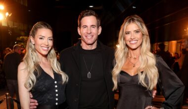 Christina Haack and Heather Rae El Moussa stun in bikinis during poolside family day