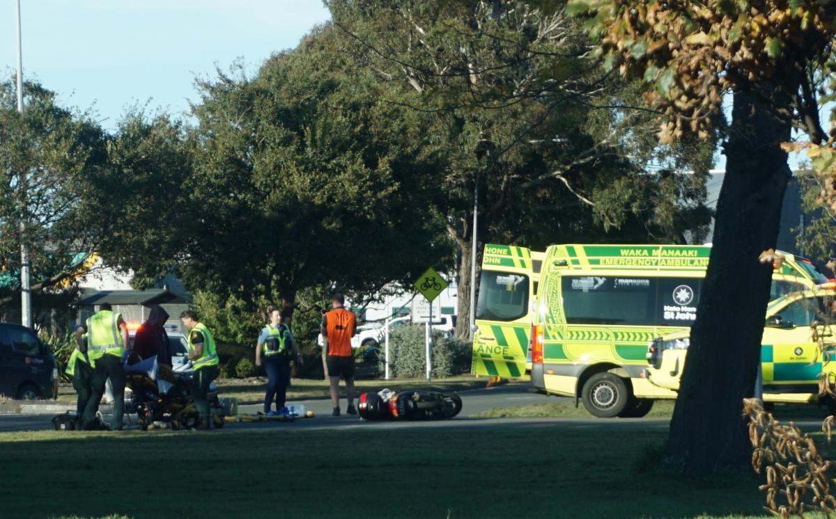One seriously hurt in Christchurch moped crash