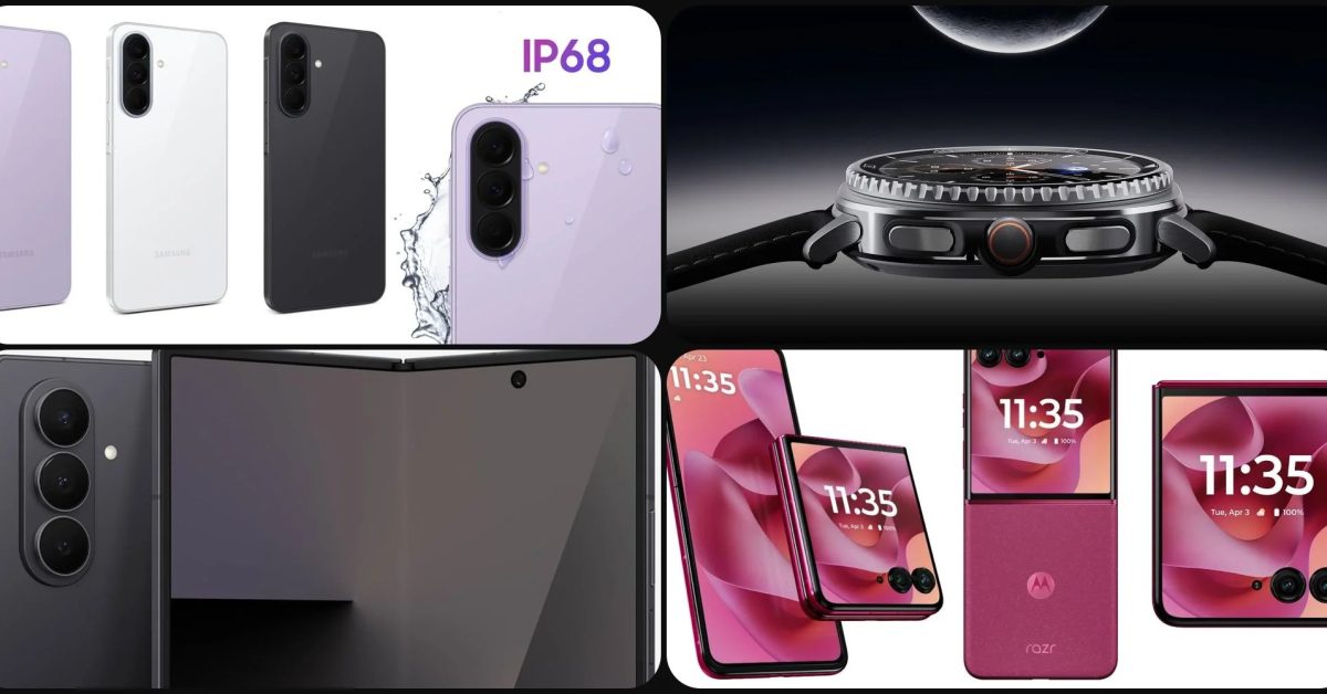 Galaxy Watch 8 Classic, Z Fold 7, Moto Razr+, more