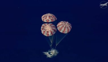 Artemis II astronauts return from Moon in dramatic splashdown
