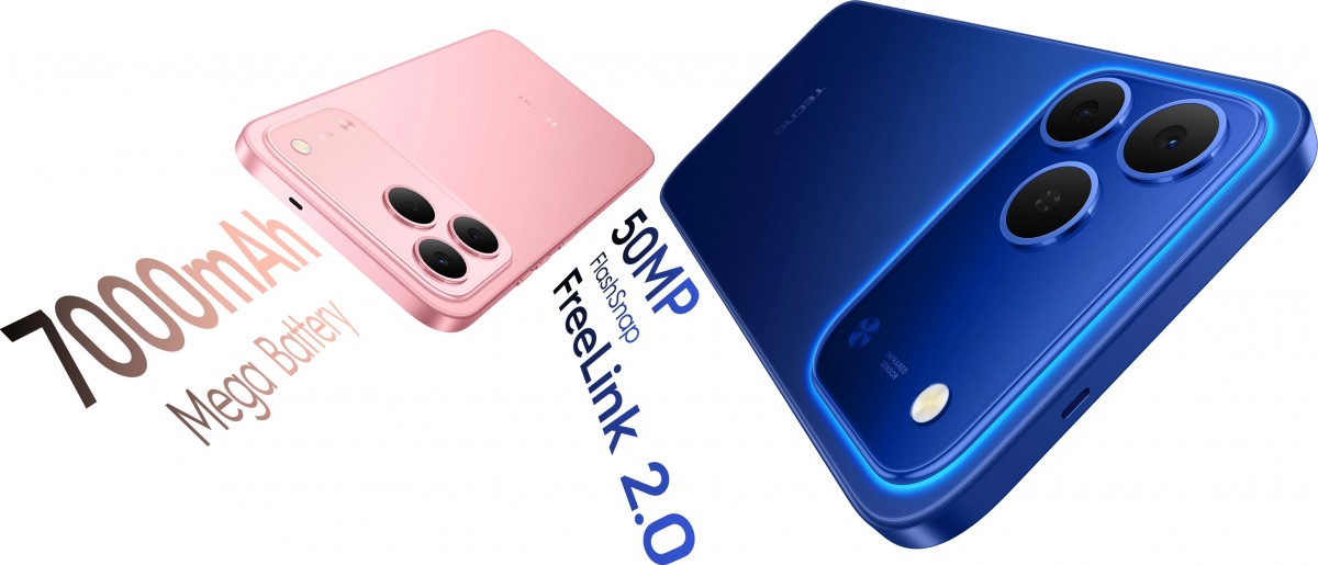 Tecno Spark 50 4G is now official with Helio G81 SoC, 7,000 mAh battery