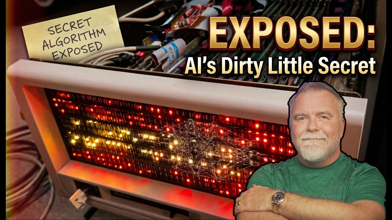 EXPOSED: The Dirty Little Secret of AI (On a 1979 PDP-11) - YouTube