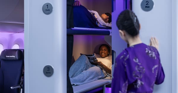 How much would you pay to lie horizontal for four hours in the sky?