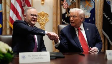 'They were not there': Trump blasts Australia again