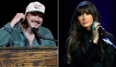 Morgan Wallen teases Ella Langley’s flub, then makes same mistake