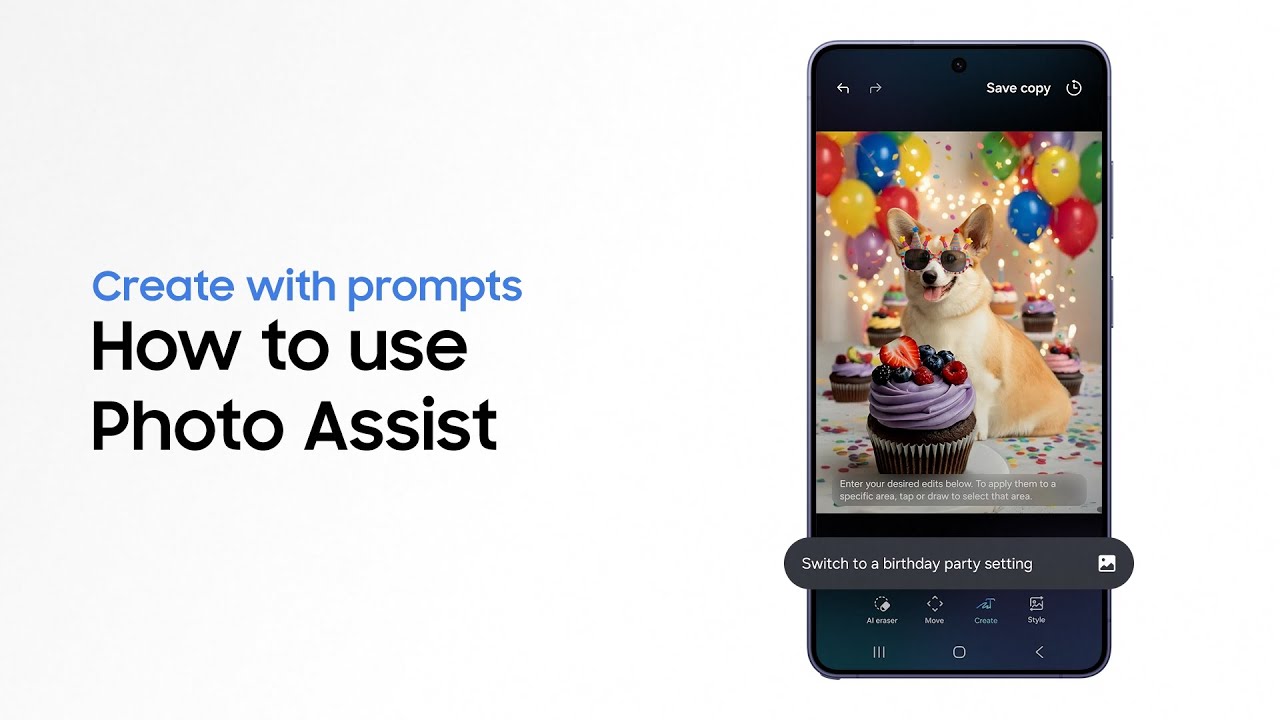 How to use Photo Assist | Galaxy AI | Galaxy S26 Series | Samsung - YouTube