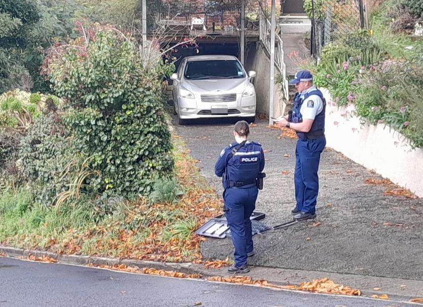 'Threatening behaviour': Armed police swoop on Dunedin property