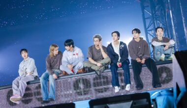 K-pop boy band BTS performs during the Tokyo leg of the group